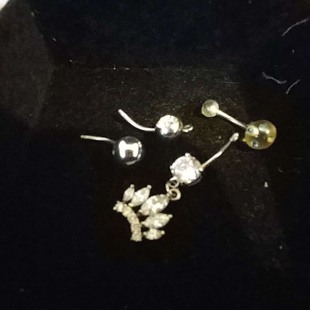 Real Silver Belly button piercings bundle